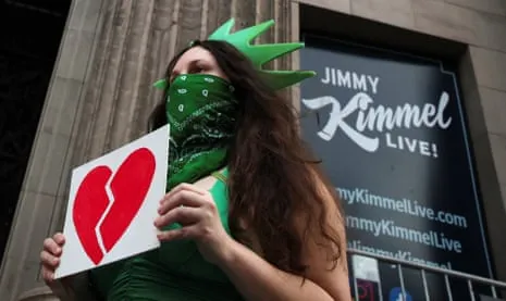 Trump Hails Kimmel Program Cancellation as TV Stations Replace Program with Charlie Kirk Memorial