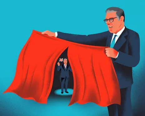 It has Reached This Point: Keir Starmer Now Acts as Merely the Opening Act for Nigel Farage